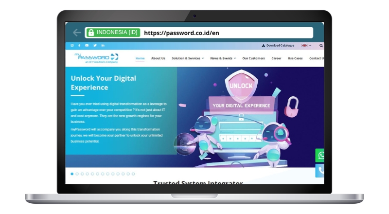 Password Solusi Sistem. PT