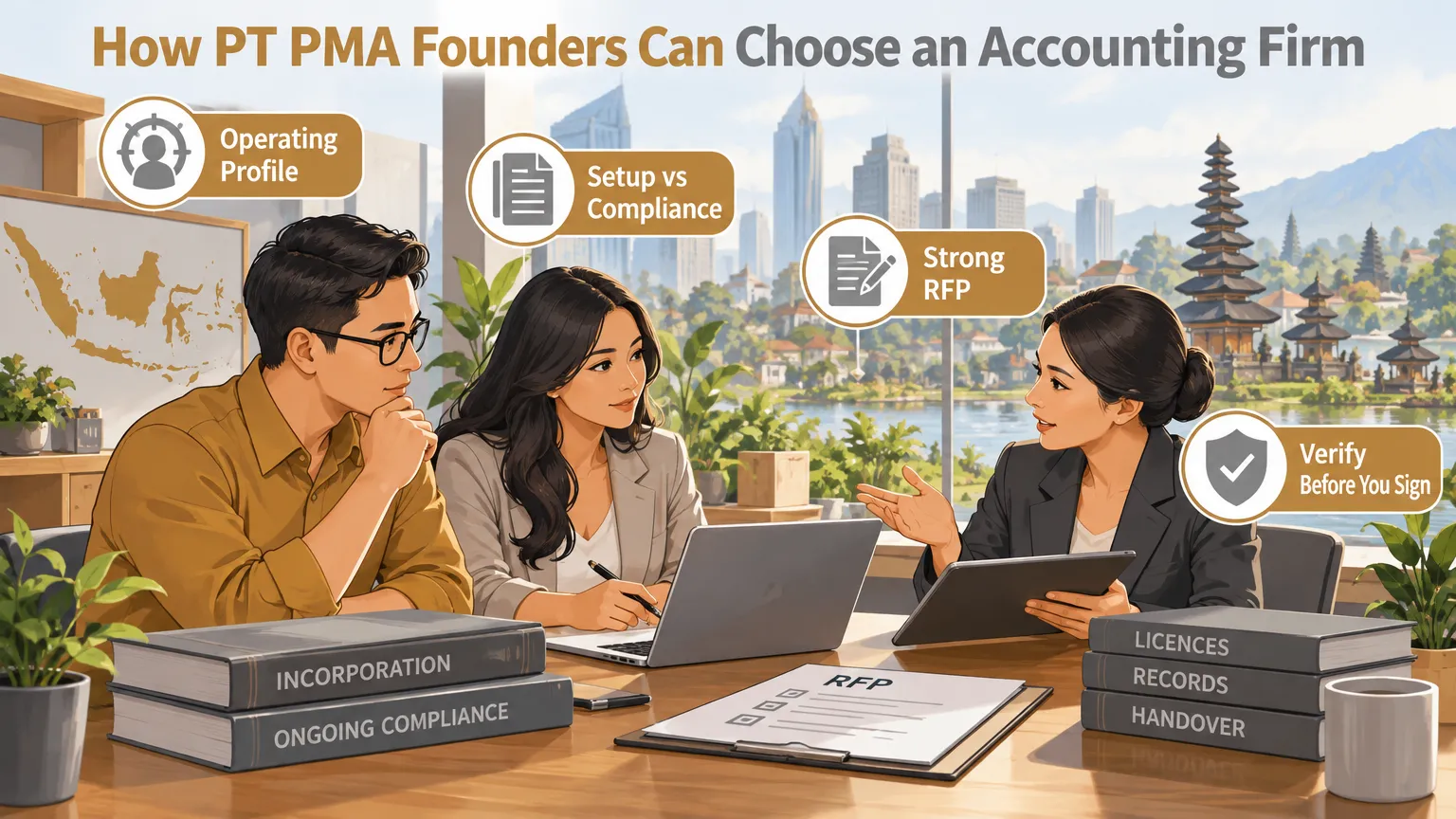 Infographic: How PT PMA Founders Can Choose an Accounting Firm